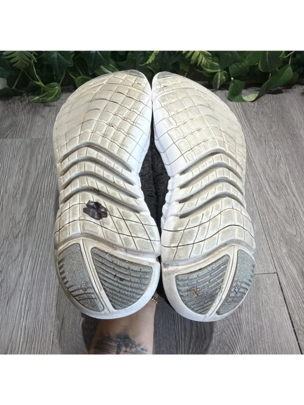 Nike Free RN 5.0 Next Nature Men's Sz 13 Black White Running Shoes READ